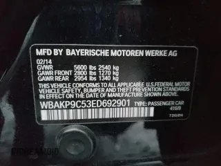 2014 BMW 5 Series 550i xDrive с VIN WBAKP9C53ED692901, выставлен на аукционе Copart как лот 88222265 с пробегом 128 438 миль миль и Чистый • Clean title. История ставок и продаж доступна на DreamBid. Изображение 12.