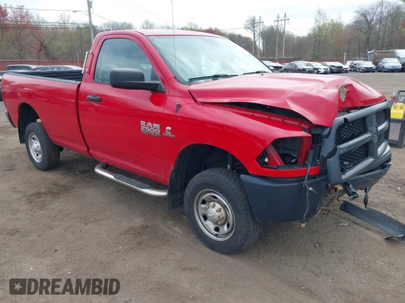 2017 Ram 2500 with VIN 3C6MR5ALXHG763185, listed as a IAAI auction lot 42071377 with 56,168 mi miles and . Bid and sale history available at DreamBid. Image 1.
