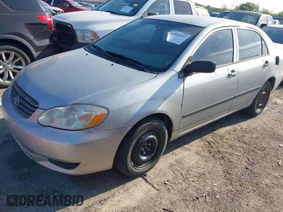 2004 Toyota Corolla CE with VIN 1NXBR32E64Z236073, listed as a IAAI auction lot 41955303 with 244,584 mi miles and . Bid and sale history available at DreamBid. Image 2.