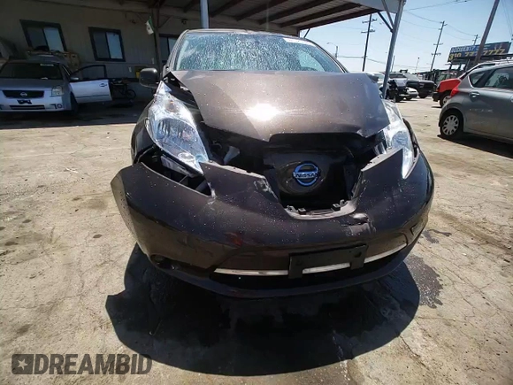 2016 Nissan LEAF S with VIN 1N4BZ0CP0GC308050, listed as a Copart auction lot 61525983 with 78,199 mi miles. Bid and sale history available at carsss.com. Image 11.