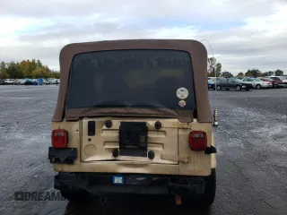 1993 Jeep Wrangler with VIN 1J4FY29S4PP227609, listed as a Copart auction lot 78205764 with 197,549 mi miles and Salvage Title. Bid and sale history available at carsss.com. Image 6.