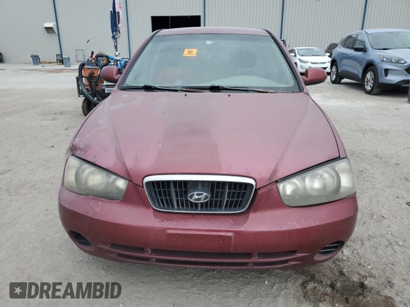 2003 Hyundai Elantra GLS z VIN KMHDN45D53U582935, wystawiony jako Copart lot #47753805 z przebiegiem 215 028 mil mil oraz Szkoda całkowita • Salvage title. Historia ofert i sprzedaży dostępna na DreamBid. Obrazek 5.