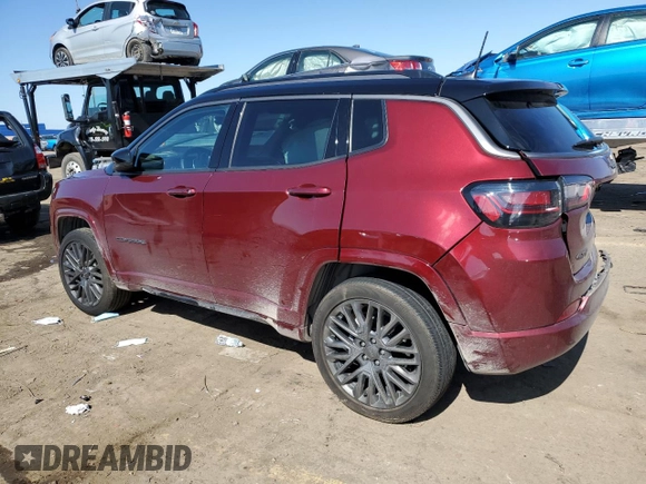 2022 Jeep Compass High Altitude with VIN 3C4NJDCB4NT170542, listed as a Copart auction lot 51275985 with 39,746 mi miles and Salvage Title. Bid and sale history available at DreamBid. Image 2.
