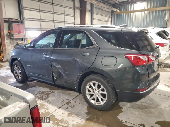 2018 Chevrolet Equinox LT with VIN 2GNAXSEV5J6330782, listed as a Copart auction lot 43430055 with 91,148 mi miles and Salvage Title. Bid and sale history available at carsss.com. Image 2.