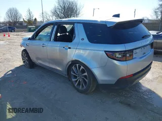 2020 Land Rover Discovery Sport SE with VIN SALCP2FX8LH839952, listed as a IAAI auction lot 41720431 with 66,772 mi miles. Bid and sale history available at carsss.com. Image 3.