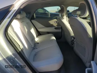 2023 Hyundai IONIQ 6 SEL with VIN KMHM34AA5PA026732, listed as a Copart auction lot 88020935 with 16,650 mi miles and Salvage Title. Bid and sale history available at carsss.com. Image 10.
