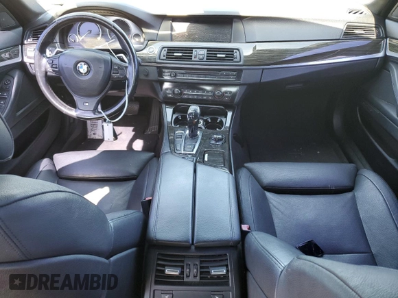 2013 BMW 5 Series 550i with VIN WBAFR9C54DD226730, listed as a Copart auction lot 50689595 with 95,742 mi miles and Clean Title. Bid and sale history available at carsss.com. Image 8.