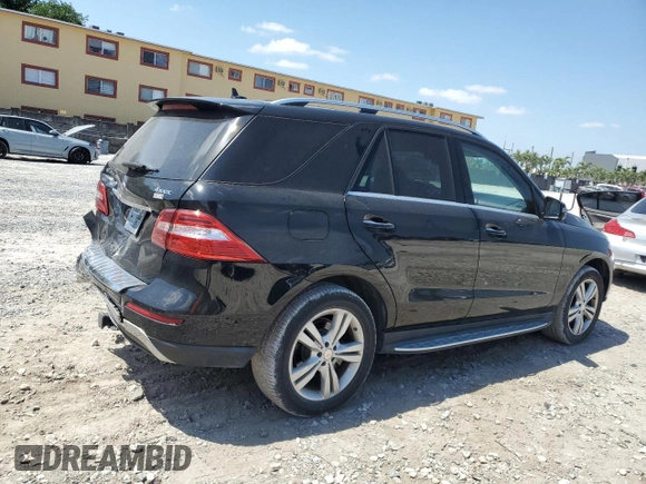 2014 Mercedes-Benz M 350 with VIN 4JGDA5HB9EA421195, listed as a Copart auction lot 54602745 with 91,758 mi miles and Salvage Title. Bid and sale history available at carsss.com. Image 3.
