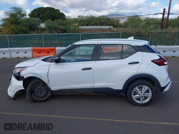 2021 Nissan Kicks S with VIN 3N1CP5BV9ML542188, listed as a IAAI auction lot 41334911 with 41,300 mi miles and . Bid and sale history available at DreamBid. Image 15.