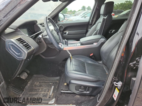 2019 Land Rover Range Rover Sport HSE with VIN SALWR2RV9KA845302, listed as a Copart auction lot 64290465 with 89,007 mi miles and Salvage title. Bid and sale history available at DreamBid. Image 7.