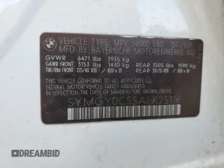 2010 BMW X5 M z VIN 5YMGY0C55ALK25116, wystawiony jako Copart lot #45366595 z przebiegiem 183 798 mil mil oraz Szkoda całkowita • Salvage title. Historia ofert i sprzedaży dostępna na DreamBid. Obrazek 14.