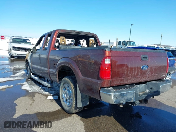 2015 Ford F-250 XLT with VIN 1FT7X2B61FEB60486, listed as a IAAI auction lot 41712104 with 113,228 mi miles and . Bid and sale history available at DreamBid. Image 3.