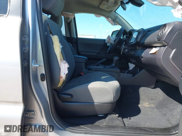 2021 Toyota Tacoma SR with VIN 3TYAX5GN0MT020061, listed as a IAAI auction lot 41592670 with 18,862 mi miles and . Bid and sale history available at DreamBid. Image 5.