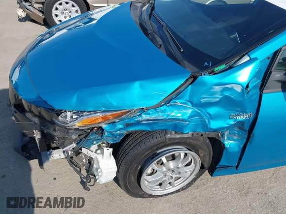 2022 Toyota Prius LE with VIN JTDKAMFP8N3209977, listed as a IAAI auction lot 42777763 with 52,995 mi miles and . Bid and sale history available at DreamBid. Image 20.
