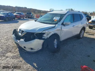 2016 Nissan Rogue S with VIN 5N1AT2MM5GC742032, listed as a IAAI auction lot 40977892 with 101,885 mi miles. Bid and sale history available at carsss.com. Image 19.