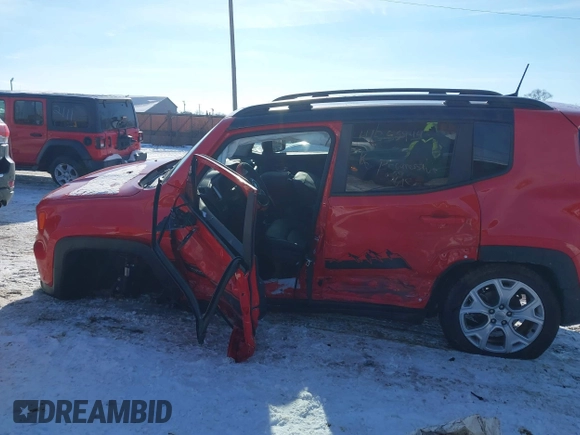 2023 Jeep Renegade Limited with VIN ZACNJDD11PPP35035, listed as a IAAI auction lot 41355944 with Not provided miles and . Bid and sale history available at DreamBid. Image 14.