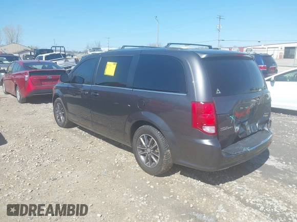 2017 Dodge Grand Caravan SXT with VIN 2C4RDGCG6HR761355, listed as a IAAI auction lot 42204577 with 115,282 mi miles and . Bid and sale history available at DreamBid. Image 3.