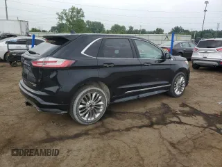 2020 Ford Edge Titanium с VIN 2FMPK4K9XLBA08682, выставлен на аукционе Copart как лот 65023385 с пробегом 78 633 миль миль и Чистый • Clean title. История ставок и продаж доступна на DreamBid. Изображение 3.