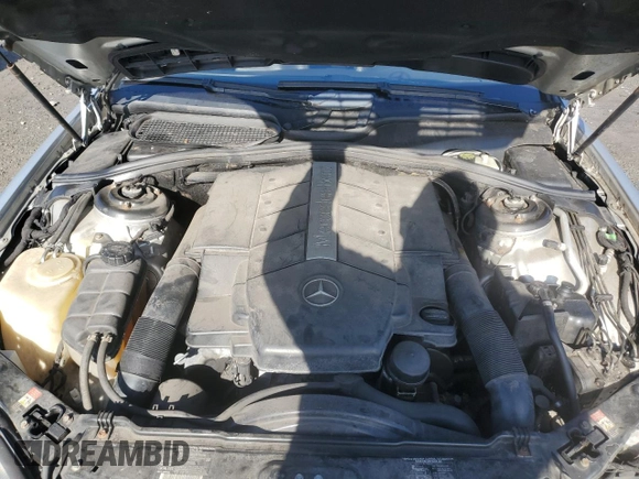 2001 Mercedes-Benz S-Class with VIN WDBNG75J11A162631, listed as a Copart auction lot 52103705 with 215,870 mi miles and Salvage Title. Bid and sale history available at carsss.com. Image 11.
