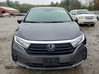 2022 Honda Odyssey EX with VIN 5FNRL6H52NB029414, listed as a Copart auction lot 55947155 with 53,954 mi miles and Salvage title. Bid and sale history available at DreamBid. Image 5.