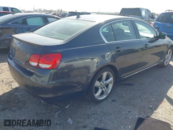 2008 Lexus GS 350 with VIN JTHBE96S280029162, listed as a IAAI auction lot 41745296 with 195,607 mi miles. Bid and sale history available at carsss.com. Image 4.