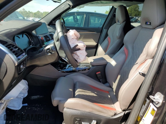 2020 BMW X3 M Competition with VIN 5YMTS0C00L9B27179, listed as a Copart auction lot 66031813 with 51,814 mi miles. Bid and sale history available at carsss.com. Image 7.