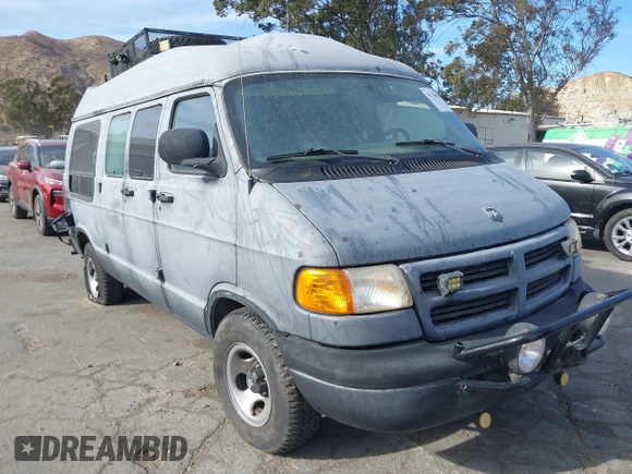 2000 Dodge Cargo Conversion with VIN 2B6HB11Y1YK165030, listed as a IAAI auction lot 41376473 with 156,829 mi miles and . Bid and sale history available at DreamBid. Image 6.