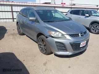 2010 Mazda CX-7 SV with VIN JM3ER2W5XA0344289, listed as a IAAI auction lot 41742446 with 155,929 mi miles. Bid and sale history available at carsss.com. Image 1.