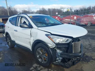 2014 Hyundai Santa Fe Sport with VIN 5XYZUDLB3EG168992, listed as a IAAI auction lot 41902206 with 1 mi miles. Bid and sale history available at carsss.com. Image 1.
