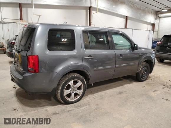 2013 Honda Pilot EX-L with VIN 5FNYF4H53DB022008, listed as a Copart auction lot 57684135 with 102,632 mi miles and Clean title. Bid and sale history available at DreamBid. Image 3.