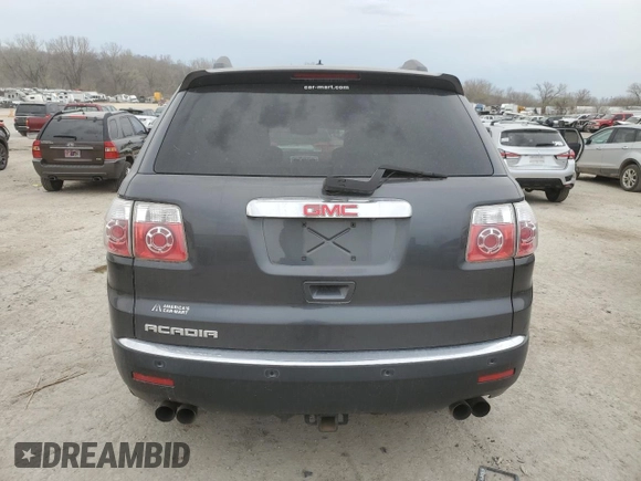 2012 GMC Acadia SLT1 with VIN 1GKKRRED0CJ403543, listed as a Copart auction lot 50642815 with 179,495 mi miles and Clean Title. Bid and sale history available at carsss.com. Image 6.