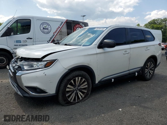 2019 Mitsubishi Outlander ES with VIN JA4AZ3A32KZ055742, listed as a Copart auction lot 65399155 with 131,854 mi miles and Clean title. Bid and sale history available at DreamBid. Image 1.