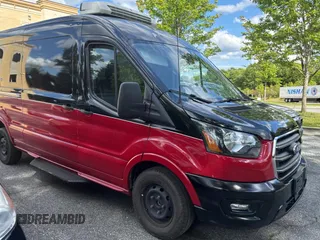 2020 Ford Transit Cargo with VIN 1FTBR1C82LKB19778, listed as a Copart auction lot 56050145 with 62,939 mi miles and Clean Title. Bid and sale history available at DreamBid. Image 1.
