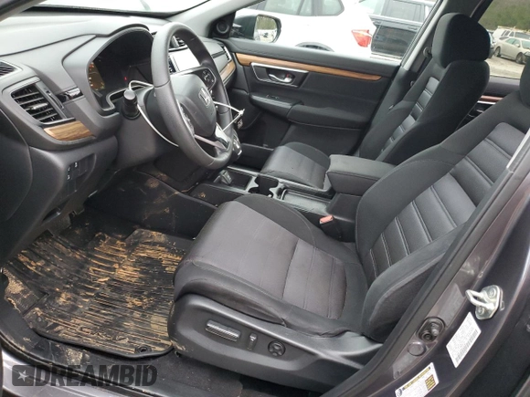 2019 Honda CR-V EX with VIN 7FARW1H50KE019796, listed as a Copart auction lot 43507845 with 107,265 mi miles and Salvage Title. Bid and sale history available at carsss.com. Image 7.