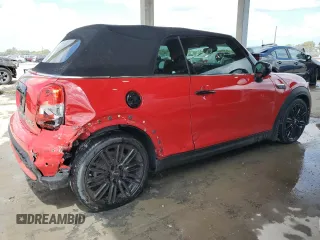 2022 MINI Convertible Cooper S with VIN WMW43DL00N3N94880, listed as a Copart auction lot 54398345 with 27,979 mi miles and Salvage Title. Bid and sale history available at DreamBid. Image 3.