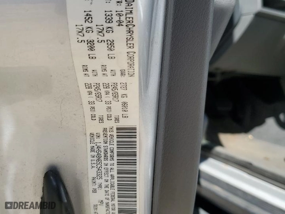 2005 Jeep Grand Cherokee Laredo with VIN 1J4HS48N65C543325, listed as a Copart auction lot 73710514 with 52,153 mi miles and Salvage Title. Bid and sale history available at carsss.com. Image 13.
