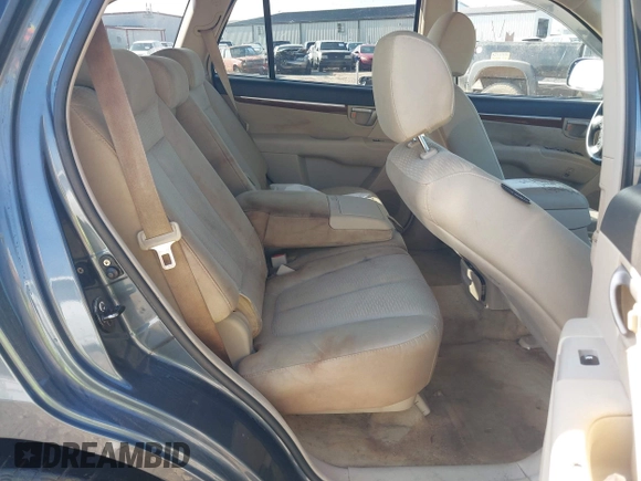 2007 Hyundai Santa Fe SE with VIN 5NMSH13E47H026349, listed as a IAAI auction lot 42680430 with 211,271 mi miles and . Bid and sale history available at DreamBid. Image 8.
