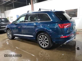 2018 Audi Q7 Premium Plus with VIN WA1LAAF73JD032143, listed as a Copart auction lot 57399785 with 97,893 mi miles and Salvage title. Bid and sale history available at DreamBid. Image 2.