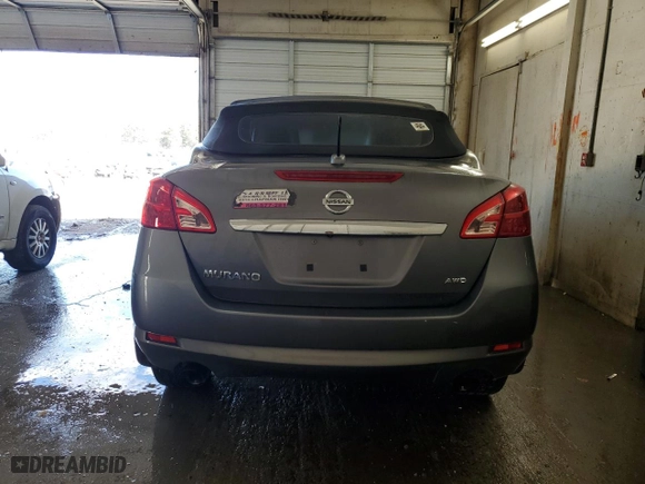 2014 Nissan Murano CrossCabriolet with VIN JN8AZ1FY6EW302110, listed as a Copart auction lot 46476475 with 120,181 mi miles and Salvage Title. Bid and sale history available at carsss.com. Image 6.