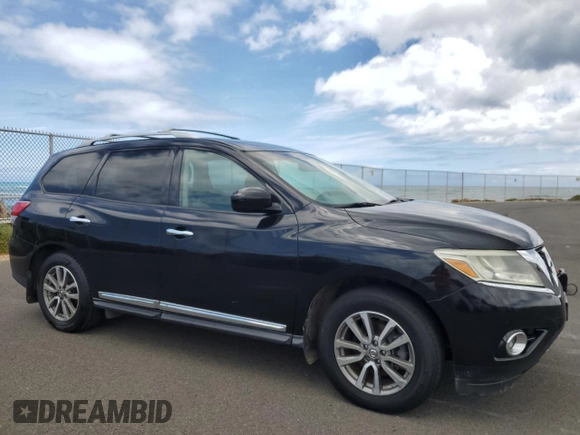 2014 Nissan Pathfinder SL z VIN 5N1AR2MN4EC681227, wystawiony jako Copart lot #60925795 z przebiegiem 103 665 mil mil oraz Czysty tytuł • Clean title. Historia ofert i sprzedaży dostępna na DreamBid. Obrazek 4.