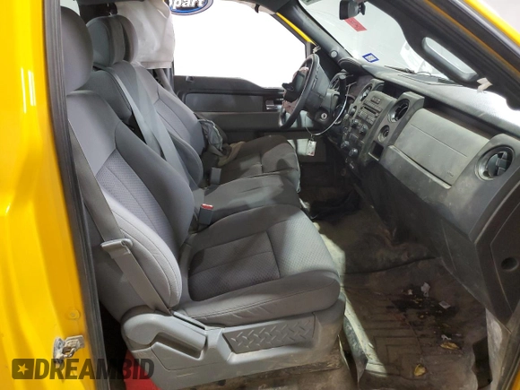 2014 Ford F-150 XL with VIN 1FTNF1CF2EKG11542, listed as a Copart auction lot 44798215 with 0 mi miles and Salvage Title. Bid and sale history available at carsss.com. Image 10.