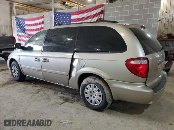 2007 Chrysler Town & Country LWB LX with VIN 2A4GP44R77R272503, listed as a Copart auction lot 53731584 with 140,136 mi miles and Salvage Title. Bid and sale history available at carsss.com. Image 2.