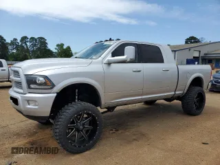 2015 Ram 2500 Laramie with VIN 3C6UR5NL8FG638953, listed as a Copart auction lot 52194415 with 244,318 mi miles and Salvage title. Bid and sale history available at DreamBid. Image 1.