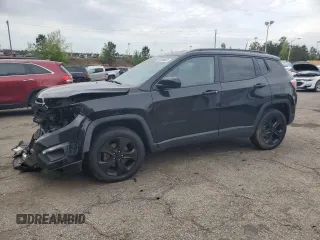 2018 Jeep Compass Altitude with VIN 3C4NJDBB4JT402892, listed as a Copart auction lot 51933715 with 142,064 mi miles and Clean Title. Bid and sale history available at carsss.com. Image 1.
