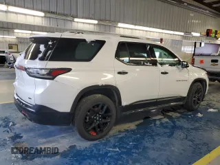 2020 Chevrolet Traverse Premier with VIN 1GNEVKKW0LJ181739, listed as a Copart auction lot 87262924 with 138,032 mi miles and Salvage Title. Bid and sale history available at carsss.com. Image 3.