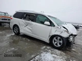 2013 Toyota Sienna LE AAS with VIN 5TDKK3DC0DS374779, listed as a Copart auction lot 46300485 with Not Provided miles and Salvage Title. Bid and sale history available at DreamBid. Image 4.