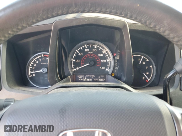 2013 Honda Ridgeline RTL with VIN 5FPYK1F51DB012680, listed as a Copart auction lot 50987085 with 63,372 mi miles and Salvage Title. Bid and sale history available at carsss.com. Image 9.