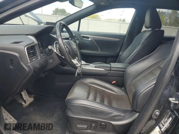 2021 Lexus RX 350 F Sport with VIN 2T2YZMDA8MC271852, listed as a Copart auction lot 55059655 with 93,217 mi miles and Clean title. Bid and sale history available at DreamBid. Image 7.