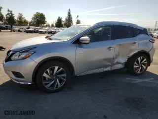 2016 Nissan Murano SV with VIN 5N1AZ2MGXGN140790, listed as a Copart auction lot 80698054 with 81,738 mi miles and Salvage Title. Bid and sale history available at carsss.com. Image 1.