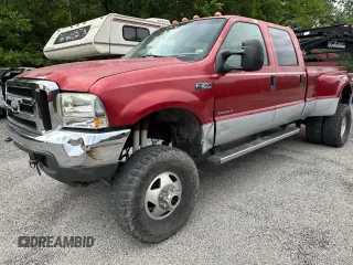 2002 Ford F-350 XL z VIN 1FTWW33F92EA76011, wystawiony jako Copart lot #59820745 z przebiegiem 442 139 mil mil oraz Czysty tytuł • Clean title. Historia ofert i sprzedaży dostępna na DreamBid. Obrazek 2.